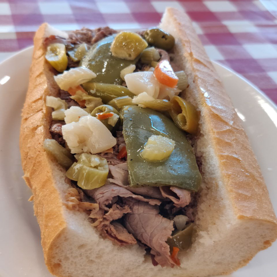 italian beef with peppers